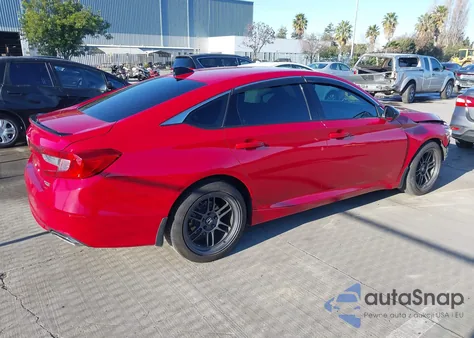 2022 Honda Accord Sport from USA, damaged, VIN 1HGCV1F31NA022095